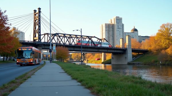 Ponts, Rapibus et futur tramway : se déplacer entre Gatineau et Ottawa